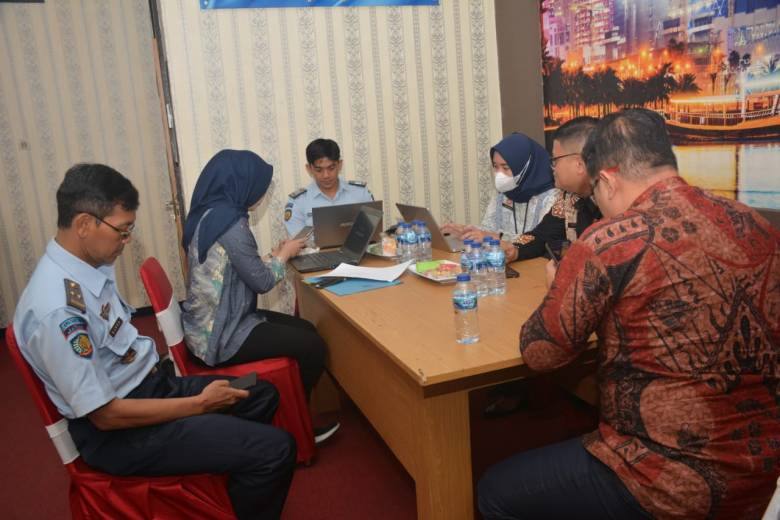 BMN Lapas Kelas I Malang Diperiksa Kanwil Kemenkumham Jawa Timur